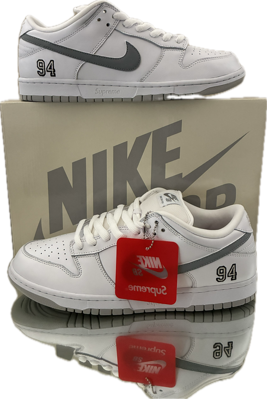Nike SB Supreme 94 White Metallic