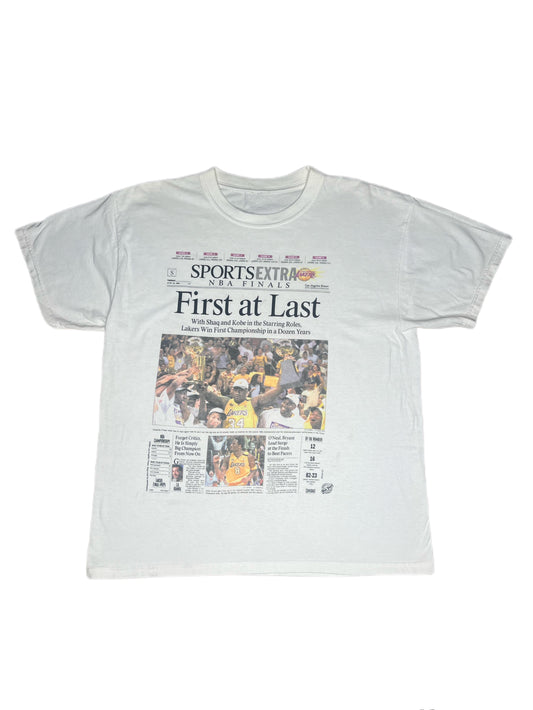 Vintage 2000 Los Angeles Lakers ‘First at Last’